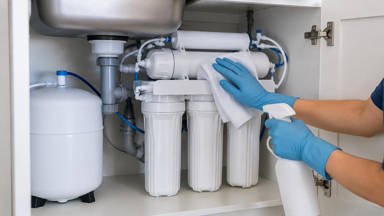 Come sanificare il depuratore d'acqua: guida passo passo